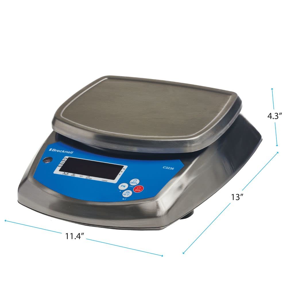 Brecknell C3236-15, Washdown Check Weigher, 15 lb x 0.001 lb