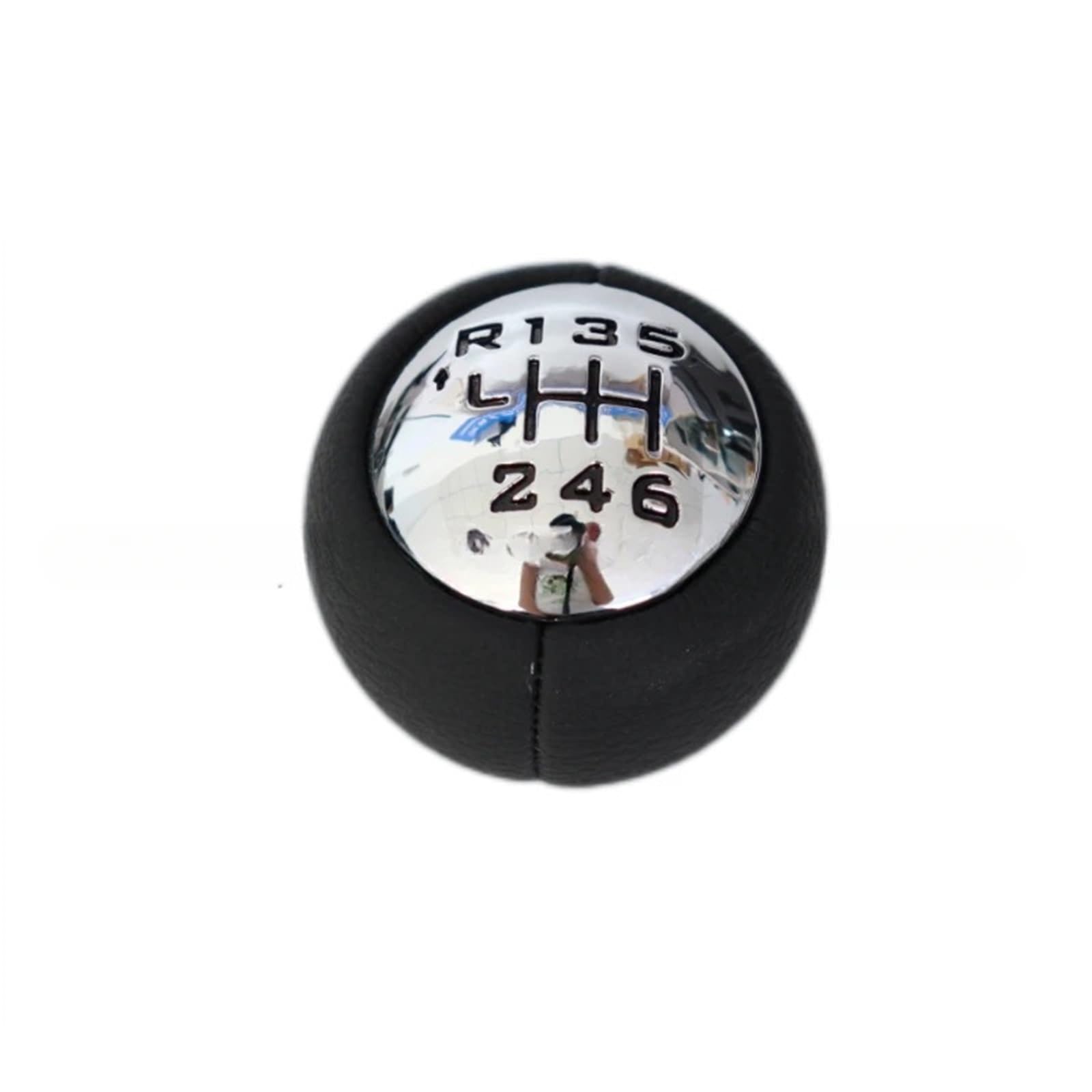 DWTNMEX Gear Shift Knob for Peugeot 307 308 3008 407 for Citroen for C3 for C4 for C8 5/6 Gear Stick Knob Head Lever Adapter Manual 5/6-Speed Transmission(6 Gear)