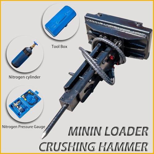 MMS Skid Steer Breaker Hammer Attachment