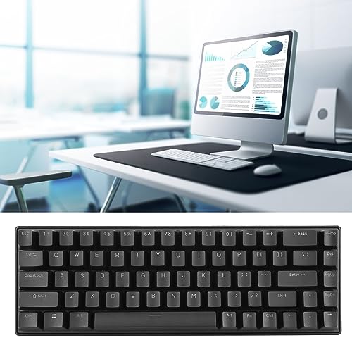 Teclado Mecánico Wisoqukxc4ae71sy-11 USB RGB miniatura 2