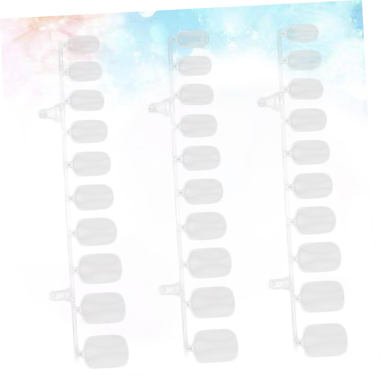 FRCOLOR 900pezzi Unghie Finte Ultra-sottili Stile Naturale Manicure Per Casa e Salone Forma Quadrata Facili Da Applicare Per Eventi e Regali Tra Amiche