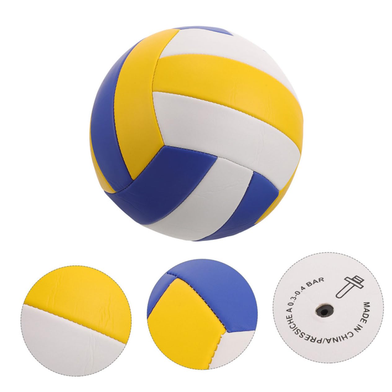 Pelota de Voleibol para Entrenamiento para Interior y Exterior Equipamiento Deportivo de Voleibol Diseño Duradero y Control Óptimo para Jugadores