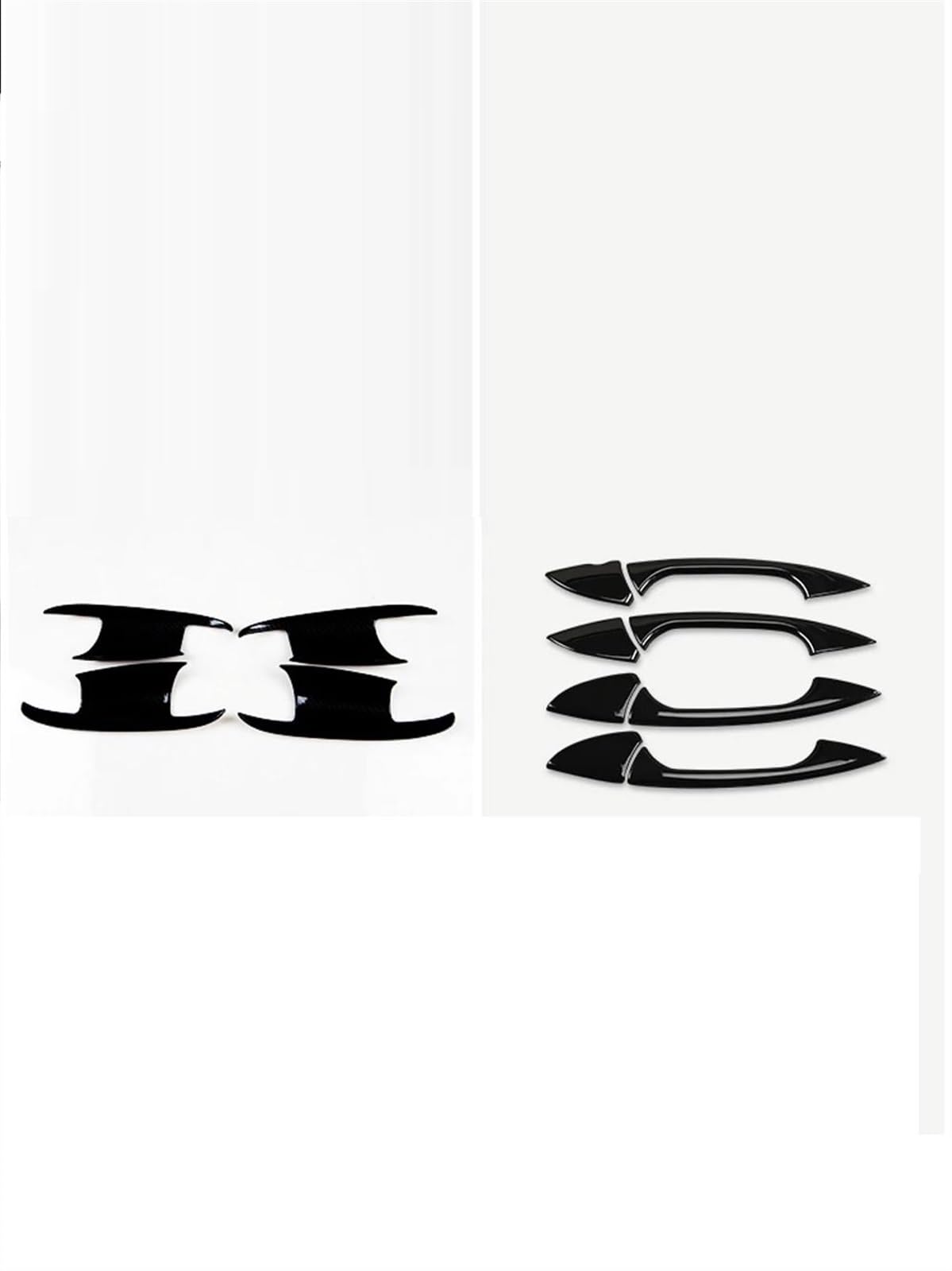 Csspdm D Car Oor Handle Exterio Trim Cover Ecoration Accessories For Benz A Cla Gla Class W176 C117 For Coupe W117 X156 13-19(D)