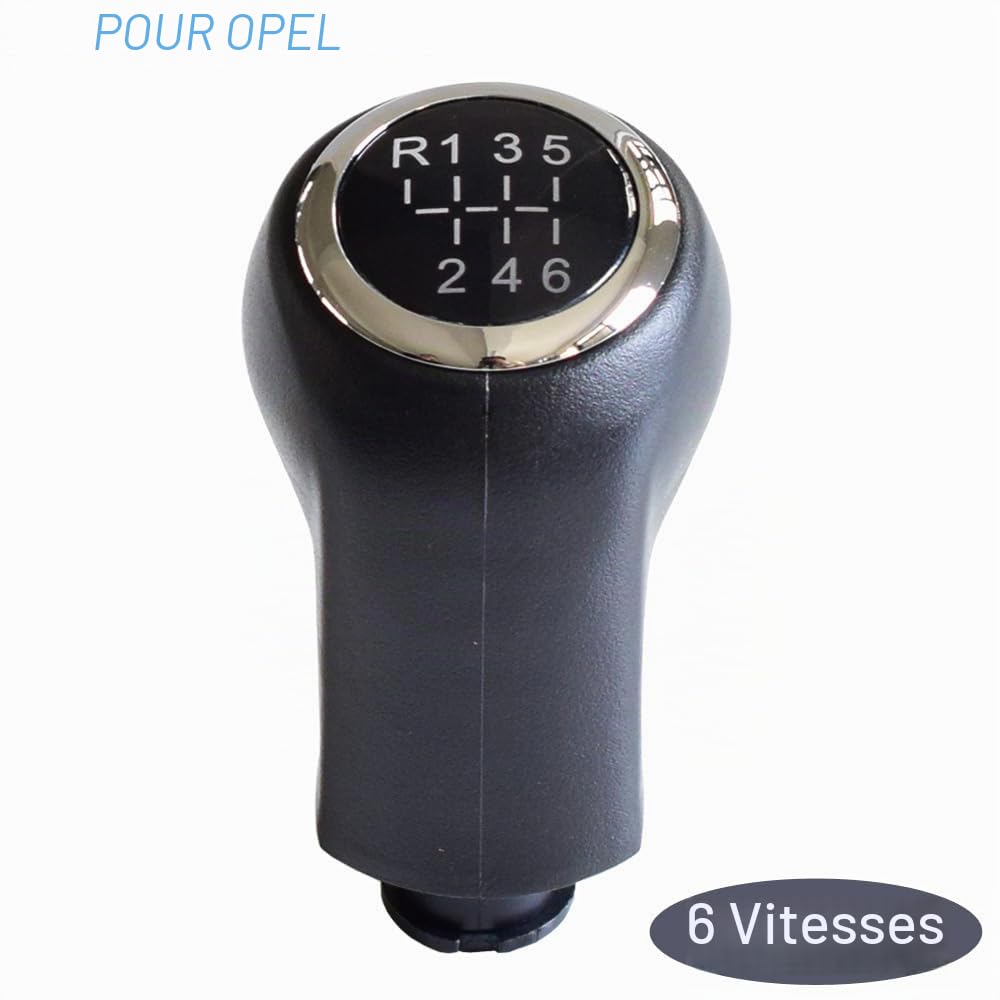 Pour OPEL -Vauxhall -Zafira -B 2005 2006-2014 Pommeau de levier de vitesse 6 vitesses Jeu R sur le dessus