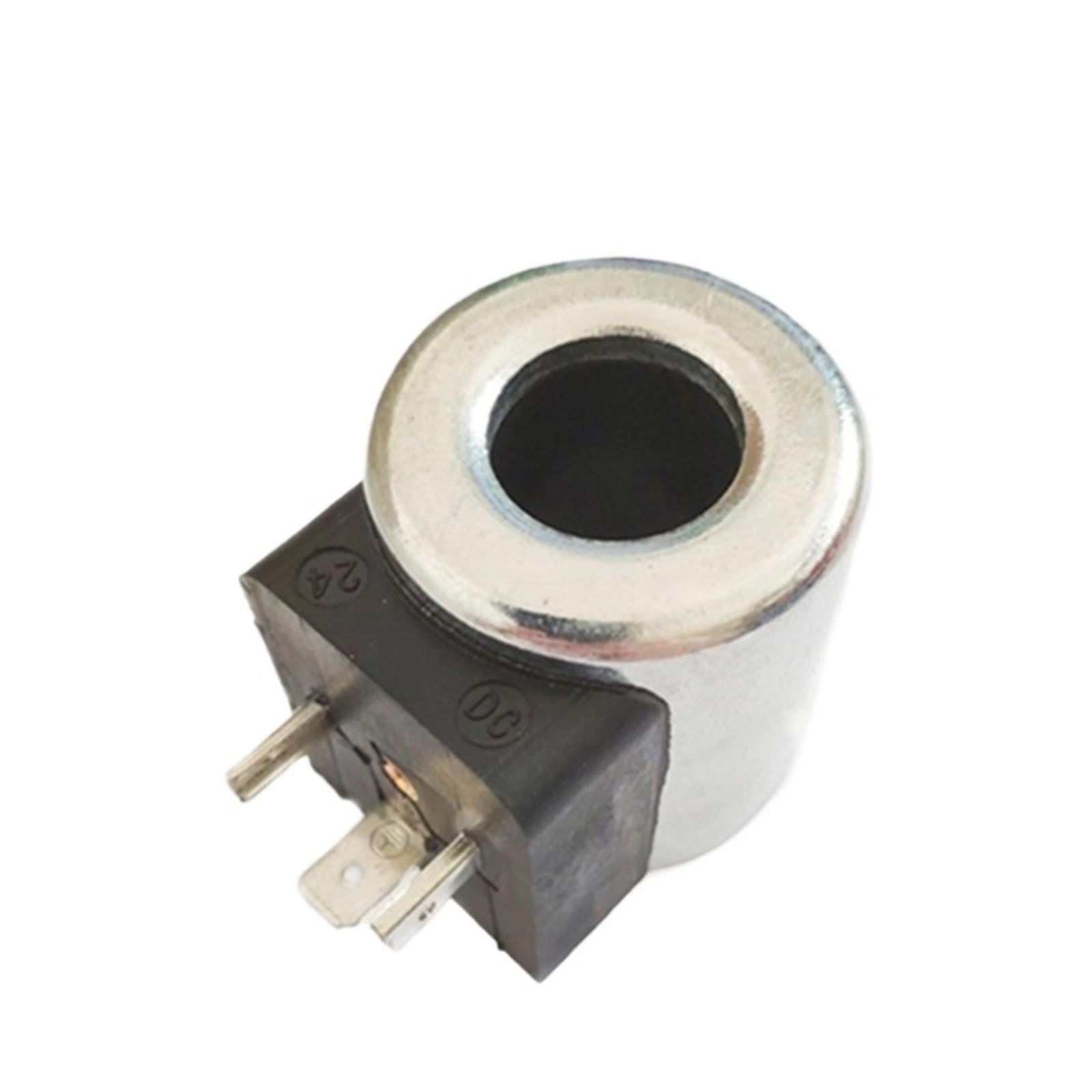 NACODLUL Hydraulic Pump Solenoid Valve Coil DC12V DC24V Solenoid Valve Coil Inner Diameter 18mm Height 40mm(DC24V)