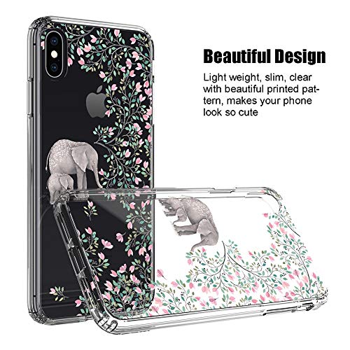 Case For Iphone Xs Max, Syoner [Scratch Resistant] Ultra Slim Clear Phone Case Cover For Apple Iphone Xs Max (6.5", 2018) [Elephant] #TOP2