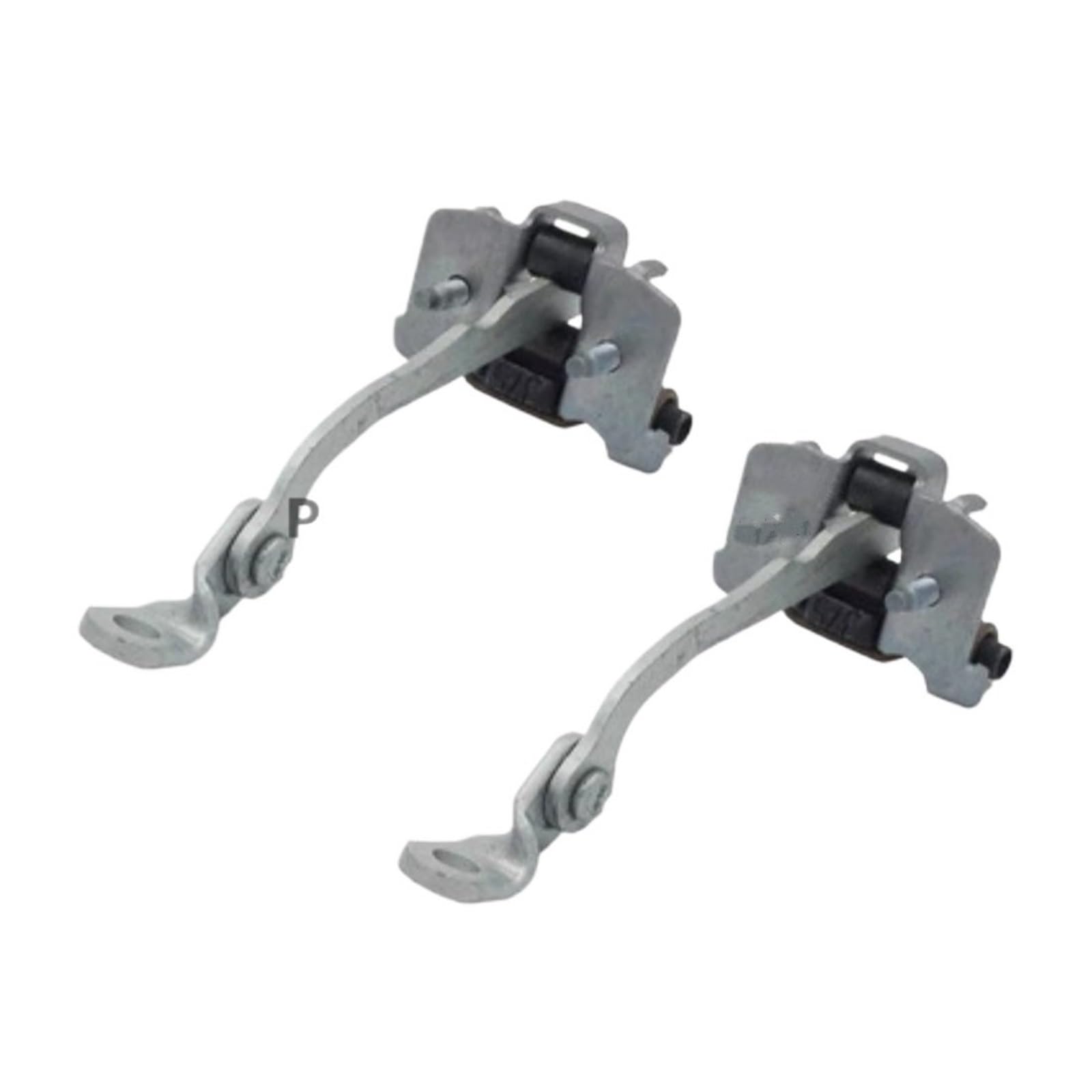 Tilieine 2Pc Front Door Check Strap Fit For Peugeot 206 206Cc 207 Fit For Citroen C2 Front Rear Door Hinge Check Strap Door Stop 9181C8 Door Check Strap Hinge(2Pc)