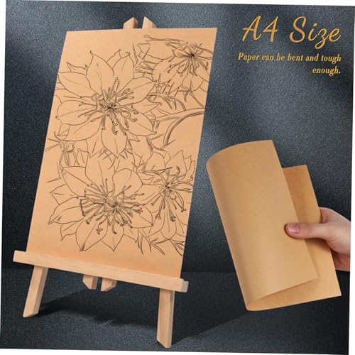 Papier Kraft pour Invitations Scrapbooking Loisirs Créatifs UKCOCO Format Carré