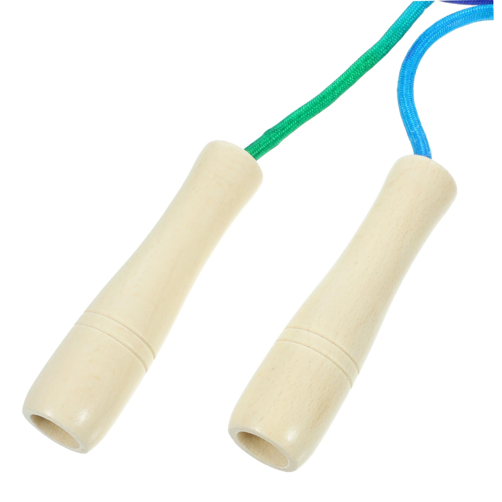 Toyvian Cuerda de Salto de Madera Saltar la Cuerda Saltar Cuerdas para Hacer Ejercicio Banda elástica Bandas elásticas Cuerda para Saltar Resistente al Desgaste Cuerda de Salto para