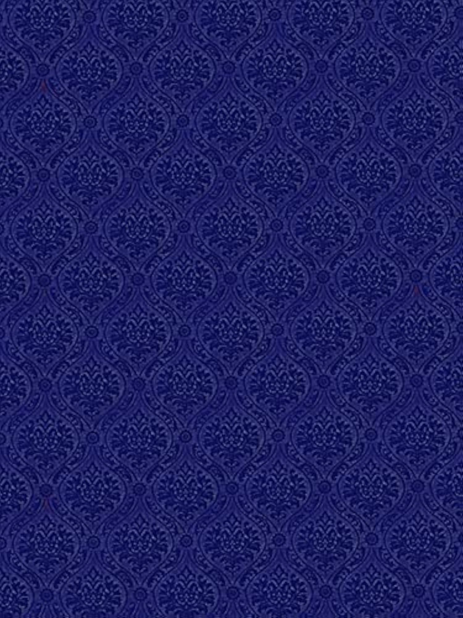 Embossed Damask Design Window Curtain | Drapes for Home, Bedroom, Guest Rooms, Office