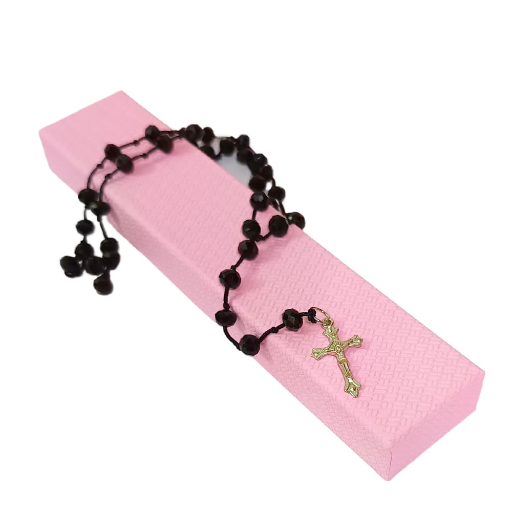 santarms Jesus cross Catholic Praying Rosary chain Jesus Christ Cross Christian Antique Locket mala Necklace Christmas Religious for use Men and Women, Pack of 1 (B0D4F1VFLS) Amazon Price History, Amazon Price Tracker