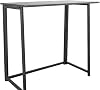 Simple Collapsible Computer Desk, Home & Office Laptop Table,31 Home Office Writing Computer Desk, Study Table Workstation, Stable Metal Frame, Black