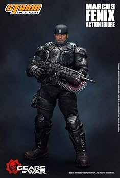 Gears of War (Marcus Fenix) フィギュア Gears of War 5 Action Figure 1/12 Marcus Fenix 16 cm