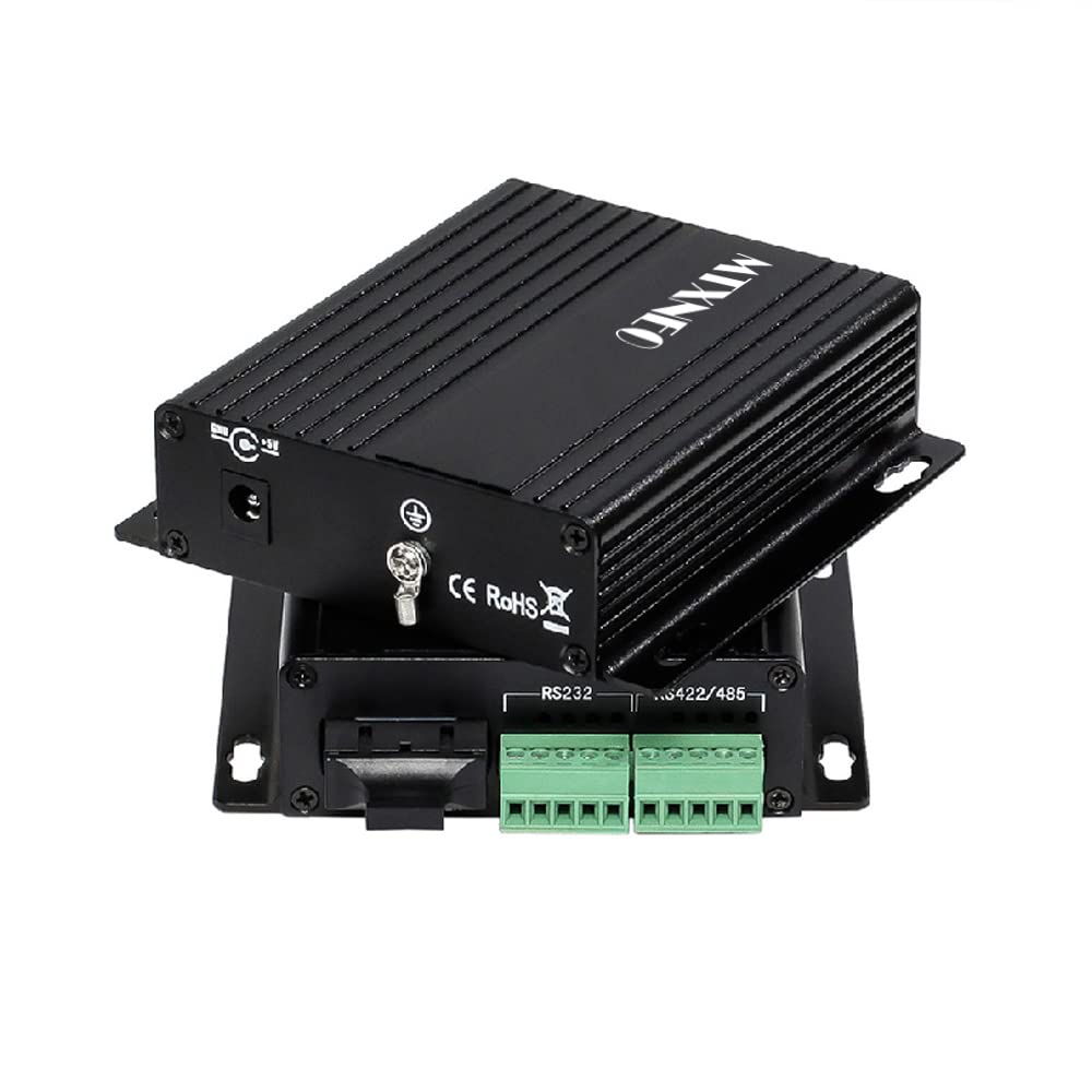 Fiber Optic Converter RS232 RS485 RS422 Single Mode Dual Fiber SC 20KM 1310nm Optical Modem