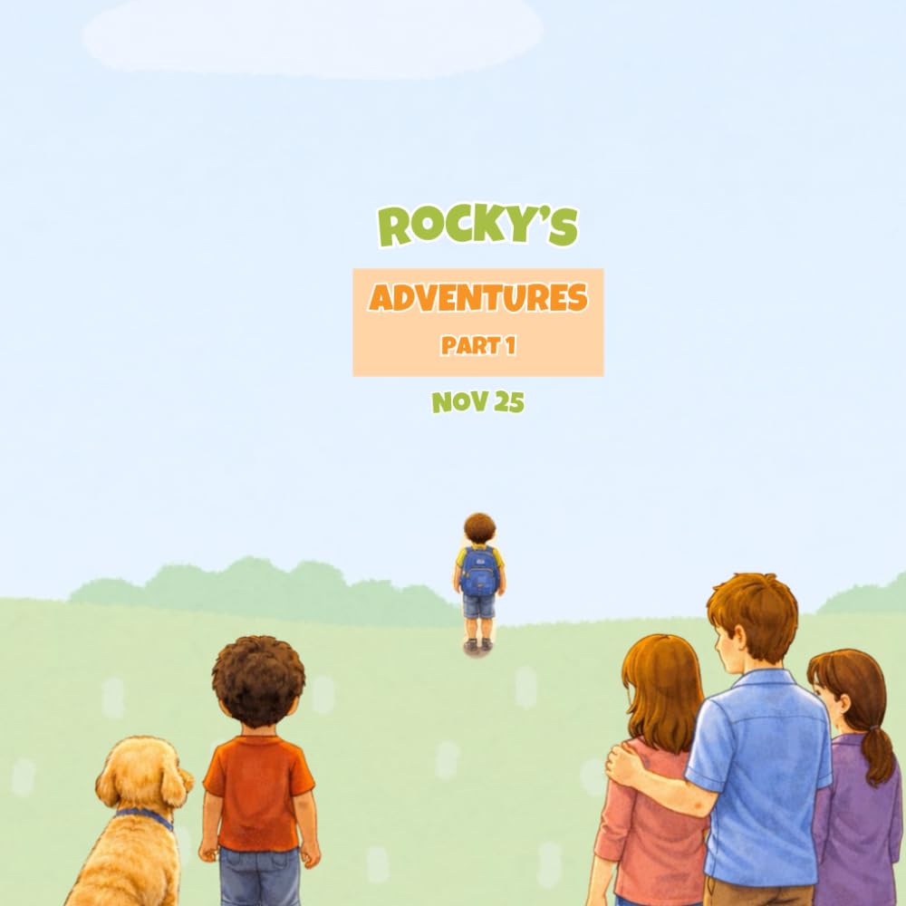 Rocky’s Adventures: Stories 1–5: Gentle Stories About Feelings, Friendship, and Growing Up for Ages 3–6