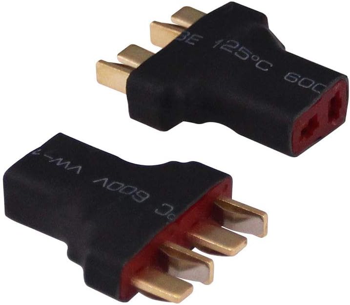 RJX 1pcs Tamiya Connector Plug To 4mm Banana Plug RC Battery Charging Lead Cable