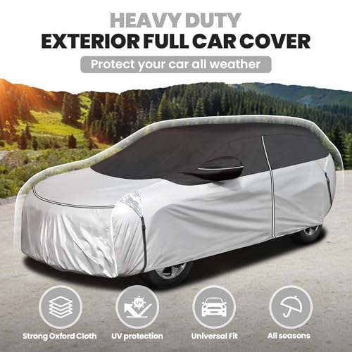 Cartist 100% Waterproof Car Cover Fits for Audi Q5/SQ5 2009-2026 2027, All Weather Car Covers Outdoor for Q5/SQ5 Accessories, UV Rain Snow Protection - Image 3