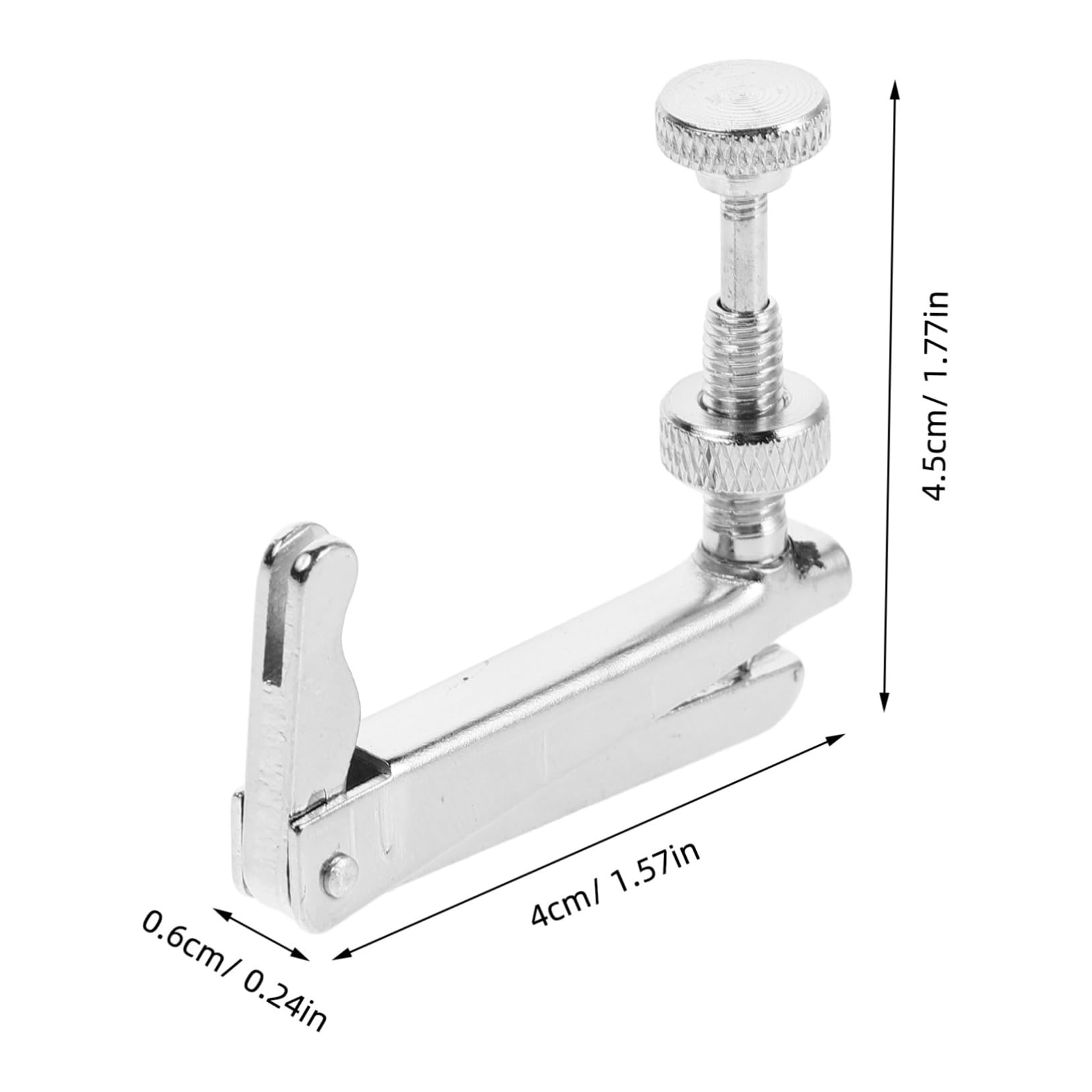 ERINGOGO Cello Strings Tuner Universal Fine Tuning Screws Metal String Adjuster Essential Cello Accessories for Violin Players