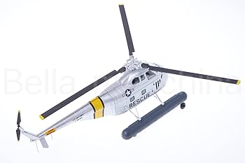 Amazon | アメリカ ヘリコプター 模型 完成品 1/72 シコルスキー H-19