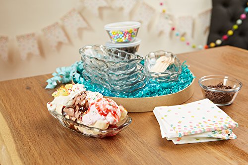 Barqueta para banana split Anchor Hocking de 8 oz en cristal translúcido 3