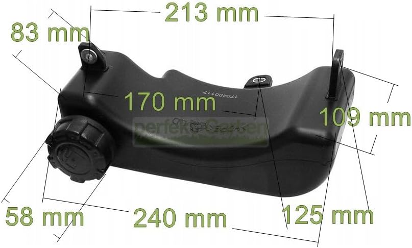 Fuel tank compatible with Loncin engine LC1P61FA LC1P65FA LC1P68FA LC1P70FA LC1P70F
