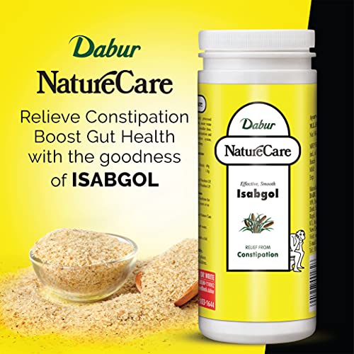 Dabur Nature Care Isabgol - 375g | Provides Effective Relief from Constipation | Promotes Bowel Health | Boost Gut Health | Non Habit Forming | 100% Ayurvedic - Image 2