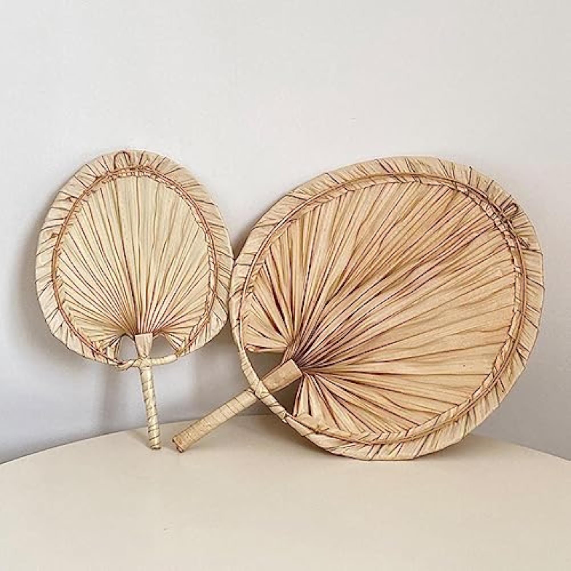 Hand Woven Boho Handmade Fan for Summer Weddings
