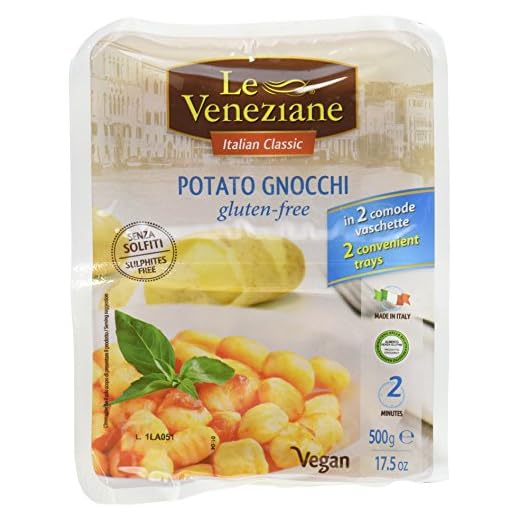 Le Veneziane Gluten Free Potato Gnocchi 17.5 oz Pack of 3