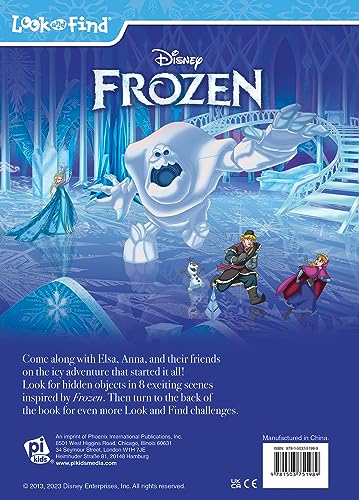 Disney Frozen Look and Find Activity Book - PI Kids - Image 2