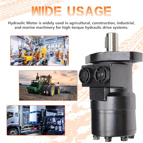 Image of Hydraulic Motor 101-1037-009 1011037009 101-1037 1011037 for Gerotor Motor Replacement for Eaton Char-Lynn H Series | Direct Fit | OE Standard