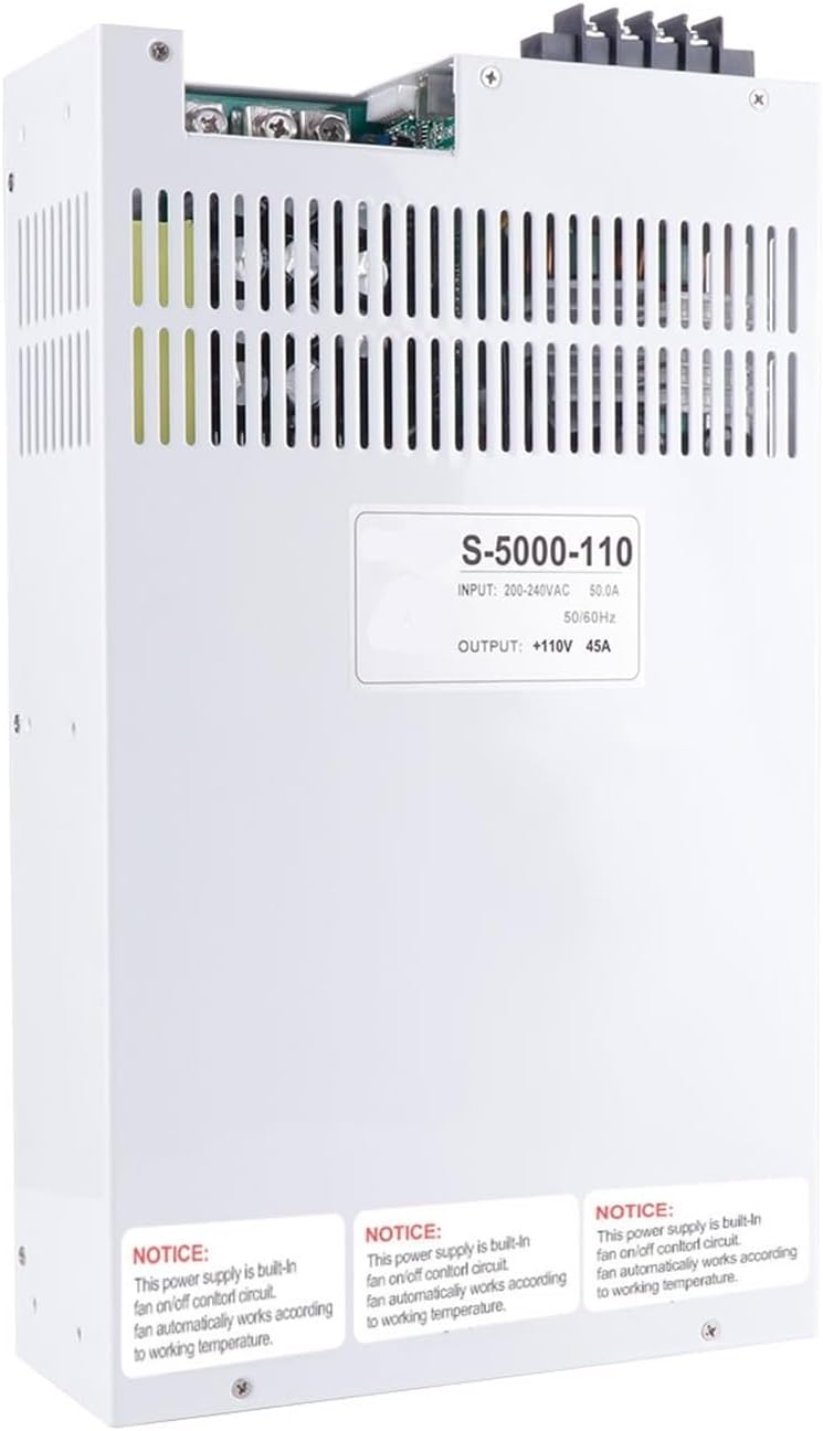 S-5000-110 5000W 110V 45A Switching Power Supply 1Pcs