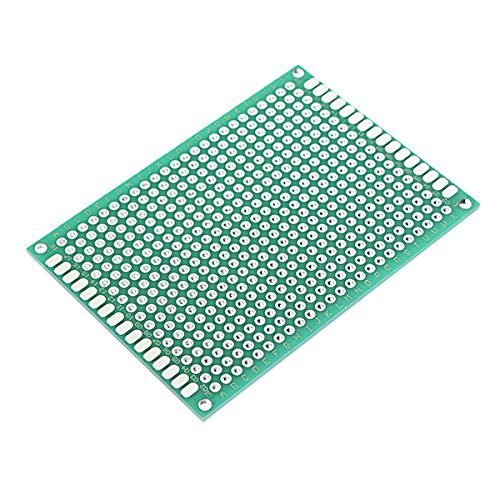30pcs 50x70mm FR-4 2.54mm Placa de Circuito Impreso PCB de Prototipo de Doble Cara