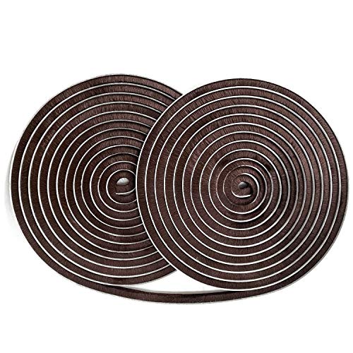yardsky Pile Weather Stripping Brush Seal Strip Self Adhesive for Door Windows Windproof Dustproof Seal Striple for Sliding Doors Windows Winter 32.8 Feet Brown
