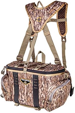 TENZING Hangtime Lumbar Pack | Hunter's Lumbar Pack with Water Port| Mossy Oak Bottomland, One Size