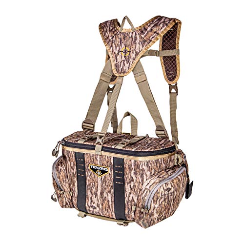 TENZING Hangtime Lumbar Pack | Hunter's Lumbar Pack with Water Port| Mossy Oak Bottomland, One Size