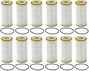 WIX Set 12 Engine Oil Filters for A3 A4 A6 Q3 A5 Quattro Arteon Atlas Beetle GTI
