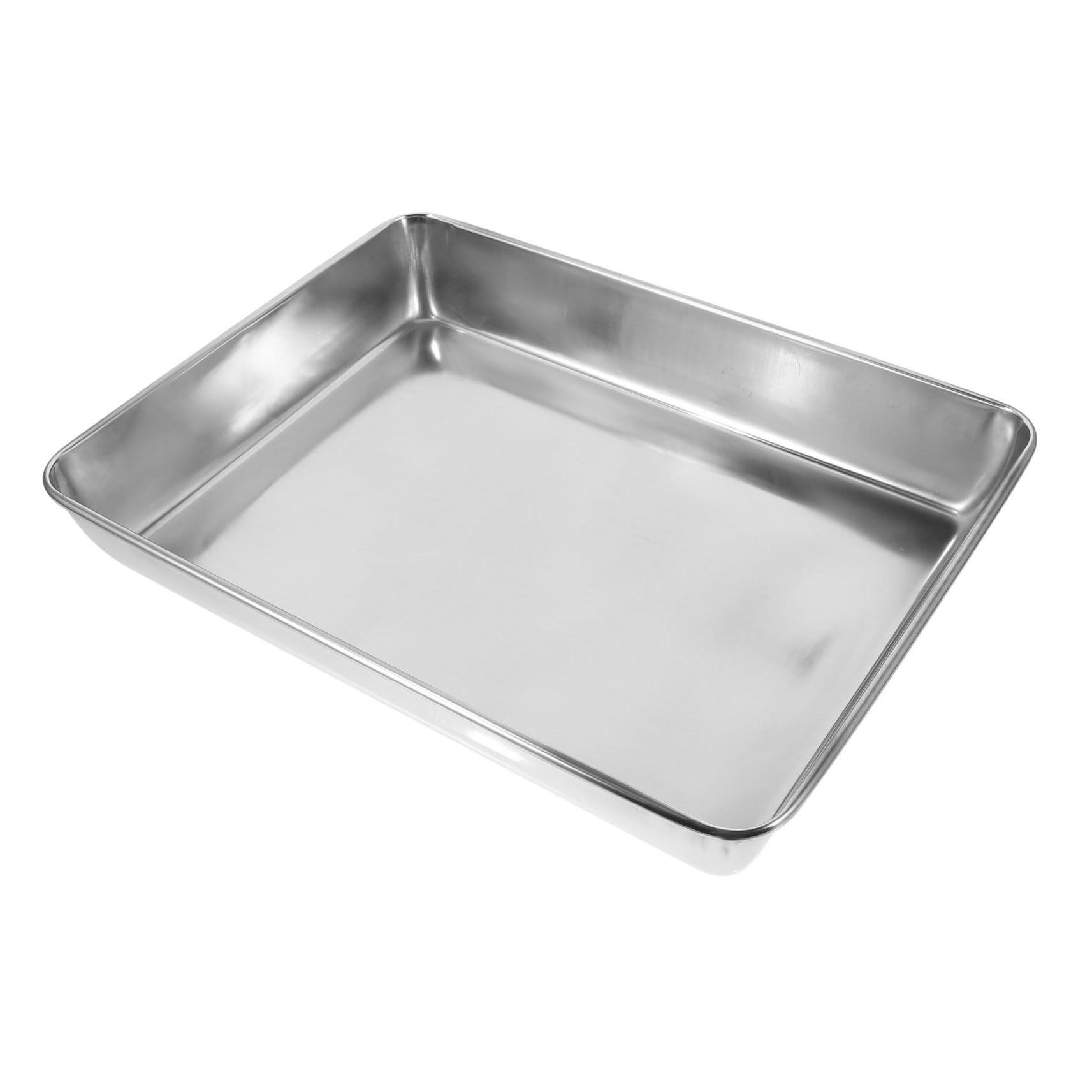 Toddmomy Vasca da Bagno Accessorio per Bagnetto Piccoli Uccelli e Piccioni in Acciaio Inossidabile Argento Allevia Stress Animale Domestico per Uccelli