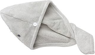 FRCOLOR Toalha De Cabelo De Microfibra Para Cabelos Cacheados Toalha De Secagem Rápida Para Cabelo Toalha De Secagem Rápida Turbante De Cabeça De Secagem Rápida Turbante Turbante Toalha