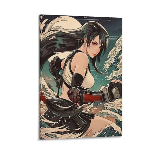 �t�@�C�i���t�@���^�W�[ �|�X�^�[ (16) ��� �E�H�[���A�[�g ���r���O �_�C�j���O���[�� �x�b�h���[�� �Ǐ��� �ǂ̊G16x24inch(40x60cm)