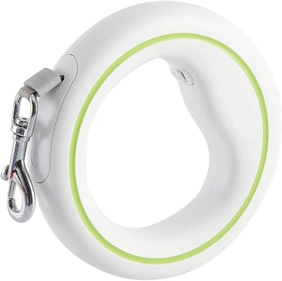 UFO Retractable Leash 2 Lite Metal Buckle Anti-Slip Handle One-Handed Brake Pause Lock Leash，Compatible for Small & Medium Size Dog(Green)