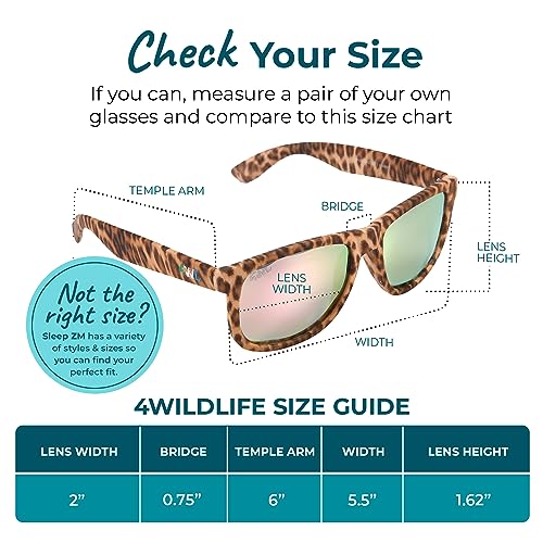 Image of Sleep ZM WildLife Themed Sunglasses to Save Animals