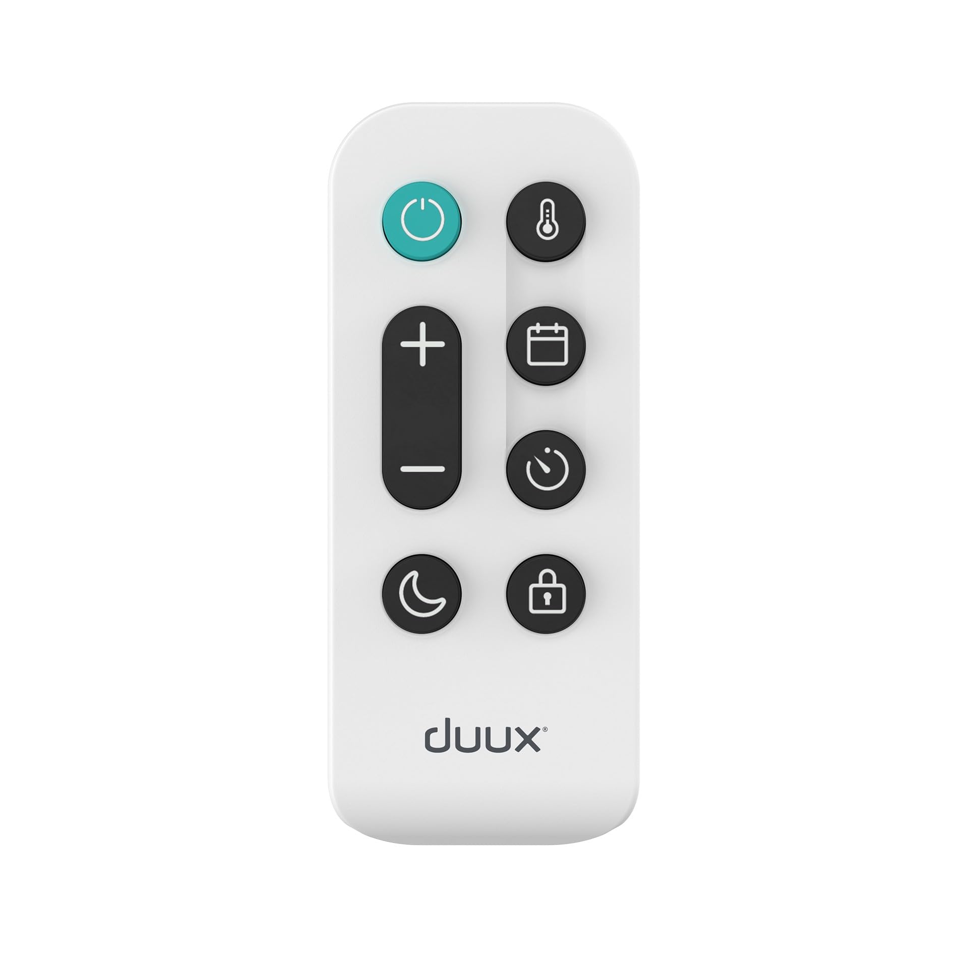 Duux Edge Smart - Riscaldamento elettrico a risparmio energetico, 1000 W, termoconvettore elettrico, termosifone da bagno, termoventilatore con termostato, riscaldatori elettrici per ambienti fino a