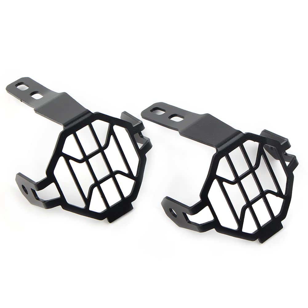 generic Cnswee6 1 Pair Fog Light Guard Protector Grill Cover Spotlight Lamp Cover Compatible for BMW R1200GS R1250GS F800GS F750GS ADV, Black