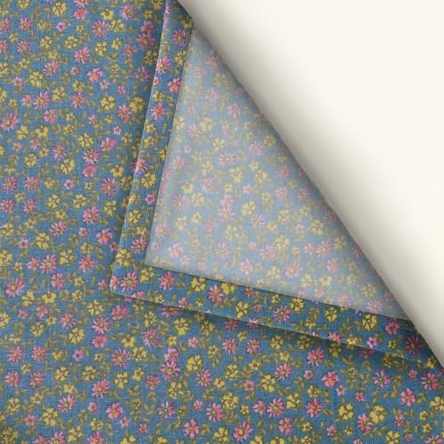 Image of Weave & Decor Cotton Bedsheet for Single Bed 90x60 Inches Soft and Breathable, Includes 1 Pillow Cover 20x30 Inches