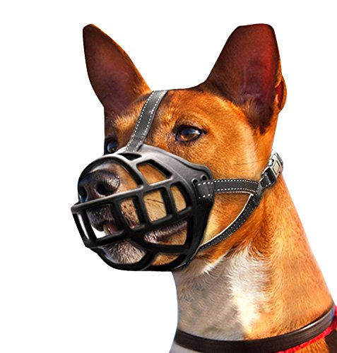 Futaba Silicone Basket Anti-Bite Muzzle For Dogs - Black - Extra Large (Size 6) (B0787CRM7F) Amazon Price History, Amazon Price Tracker