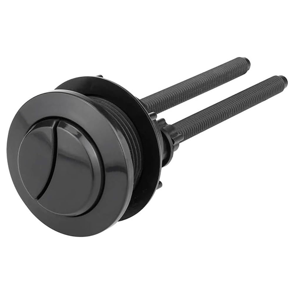 Bouton de chasse d'eau de rechange, double boutons ronds pour réparation de réservoir d'eau de salle de bain