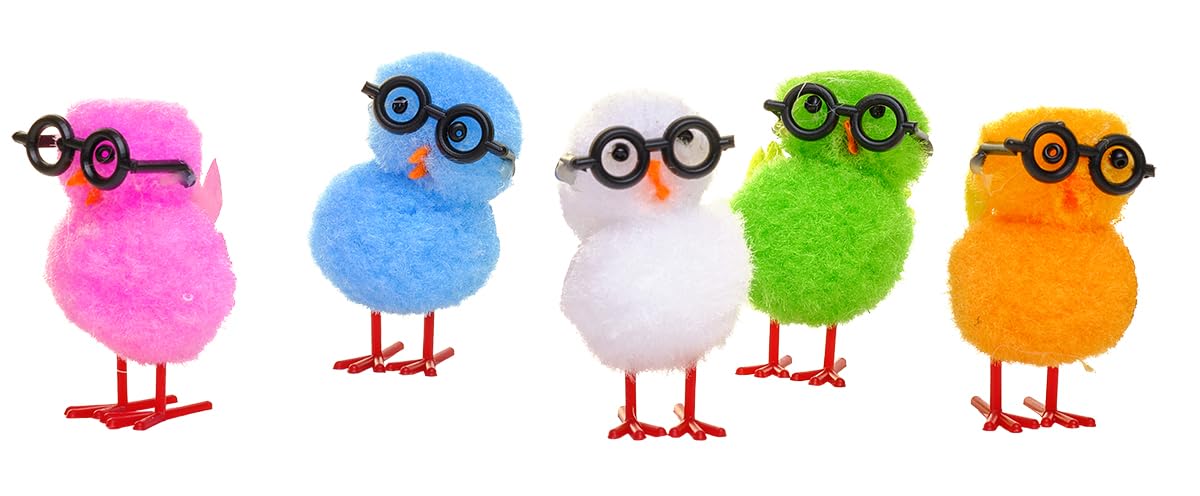 Rubies Piotter Chick, Easter Chicks, Magicians, Pack of 24, Easter Decoration, 4 cm