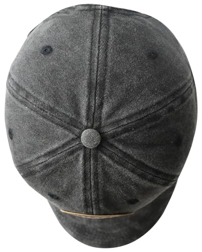 Image of Weekend Hooker Hat for Men Women, Vintage Cotton Fish Decor Leather Patch Baseball Cap for Fishing Lovers Dad Mom