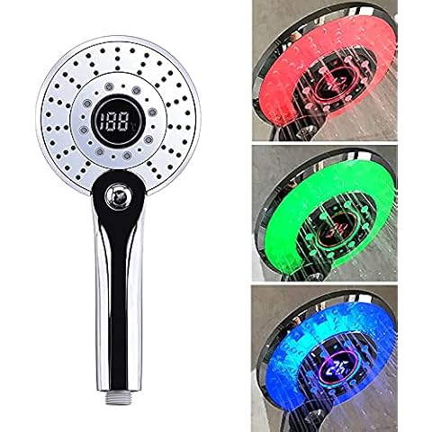 Comely LED Digital Handheld Shower Head Cover