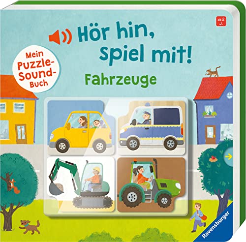 Preisvergleich Produktbild Hör hin, spiel mit! Mein Puzzle-Soundbuch: Fahrzeuge